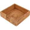 WATIIFUFU Scatola Porta Tovaglioli in Rattan Intrecciato Porta Carta Velina Dispenser Decorativo Per Fazzoletti Intrecciati Per Lorganizzazione Della Casa