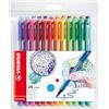 STABILO pointMax - Fineliner Premium - Astuccio da 24 - Colori assortiti