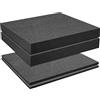 GIONAR Poliuretano espanso,Inserto in schiuma pretagliato,2 PCS 400 x 300 x 50mm, 2PCS400 x 300 x 10mm,valigetta per attrezzi,valigetta per fotocamera, inserto per valigia, miniature, attrezzi