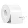 SUPVAN T50M Serie Nastro Etichettatrice, Nero su Trasparente, 40 mm x 30 mm