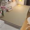 BESTORI Tappetino Scrivania Grande Impermeabile Sottomano Scrivania in Pelle PU Rettangolare Antiscivolo per Ufficio e Casa Cachi, 60 x 120 cm
