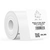 SUPVAN T50M Serie Nastro Etichette, 50mm×70mm 110 Etichette/Rotolo Ricarica Originale Termica Laminata, Impermeabile, Olioresistente, Ad Alta Adesività, Auto-Rilevante, Nero su Bianco