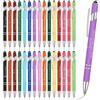 Faccito 30 Penne con Citazioni Ispiratrici - Set di Penne a Sfera con Frasi Motivazionali, Inchiostro Nero, Metallo, Touchscreen - Regali per Scuola, Infermiera, Ufficio (Ispirante)