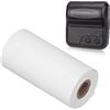 Qcwwy Carta Termica per Ricevute 80x40 Mm, Rotoli di Carta Termica per Ricevute da 11 Metri Carta per Stampante Termica Mini Rotolo di Carta da Stampa e Adesivo Stampabile Autoadesivo