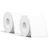 SUPVAN Etichette autoadesive impermeabili per stampante T50M (50 mm x 80 mm), 2 rotoli (95 per rotolo), nero su bianco