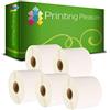 Printing Pleasure 5 x Zebra 72mm x 36mm Etichette termica diretta compatibile per Zebra Type Stampanti | 1000 etichette per rotolo