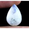 Senza Tariffs Bianco Luna 20.85 CT Naturale Pera Cabochon Gemme Certificato