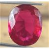 Burma Rosso Rubino 4.45 CT Naturale Ovale Loose Gemma Certificato C7187 Birthday