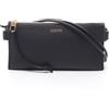 LOEWE Borsa a tracolla LOEWE Hoya pouch C630R10X031100 in pelle nera NUOVA donna