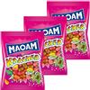Haribo Maoam Frucht Kracher, Petardi alla Frutta, Confetti, 3 Sacchetti x 200g