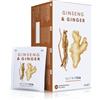 Nutra Tea NUTRATEA Tisana Zenzero e Ginseng - Con 2 Grammi di Ingredienti attivi in ogni bustina - Gluten Free, 20 Bustine Riutilizzabili