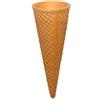 Jaspert Eiswaffeln PJaspert Eiswaffeln | Cono da gelato Cialda da gelato mezza dolce 115xØ47mm 30 Pezzi