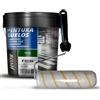 JOVIRA PINTURAS- 6 Kg - Pittura per pavimenti esterni ed interni, garage e superfici sportive in genere + Rullo Antigoccia 22 cm (4 Litri, Verde + Rullo Antigoccia) B-13