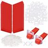 Wuuooei Sistema di Livellamento per Piastrelle, 2 mm, 100Pcs Cunei per Pavimenti Riutilizzabili, 100Pcs Distanziatori Livellanti per Piastrelle, 100Pcs Clip Livello Piastrella, per Pavimenti Spessore 3-12mm