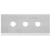 OLFA SKB-10/10B - Pack de 10 cuchillas rectangular 40x17,8x0,4 mm plateadas