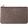 Borbonese Pochette Large in pelle e nylon - TU X11NATURALE/ - BORBONESE 15834240101 - C - M004