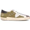 Philippe Model Sneakers PRSX Low Canvas Mixage Gris Militaire