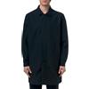 K-way Trench blu Poirol in misto cotone