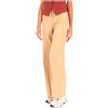 K-way Pantaloni Tya beige a palazzo