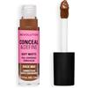 Revolution Beauty London Revolution Conceal and Define Full Coverage Concealer, Correttore Leggero Fini Opaco, C15NC, 3.4ml