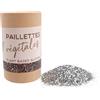 Kiddicraft tubo glitter vegetali 35g - Argento