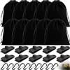 PENRUNKA 10 Pezzi Sacchi Zavorra Gazebo da Esterno Portatile con 10 Sacchetti Sabbia Riempibili, 10 Moschettoni Fissaggio Rapido e 10 Clip, Borsa Pesi per Fissaggio Tende, Tovaglie, Patio Shelter Trampolino
