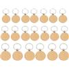 SODIAL 80Pcs in Legno Rotondo Vuoto Regalo in Legno Portac5550