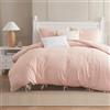 Peri Home Set di biancheria da letto con copripiumino, stile vintage country, 100% cotone, 3 pezzi, per letto matrimoniale/matrimoniale, archi Sasha Blush