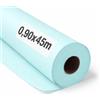 OFITURIA Papel Kraft Azzurro Pastello - Rollo 0,90x45m - 1 Rotolo - Carta da pacchi e carta da regalo, carta da imballaggio per spedizioni e fai-da-te, resistente e facile da tagliare