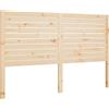 vidaXL Testiera 206x4x100 cm in legno di pino massiccio