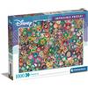 Clementoni Puzzle CLE 1000 Disney Impossibile 39830