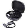 Gistuch Auricolari con traduzione vocale AI, touchscreen, multi-real time, batteria a lunga durata, cuffie traduttrici open ear per viaggi, affari, studio, grigio