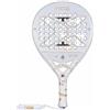 NOX Pala da padel Nox Nextgen Pro Hybrid 12k Nfa Series, colore argento, peso 360-375 grammi