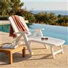 MIlani Home sdraio mare prendisole in resina con ruote