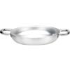 Chianese Tegame Professionale 26 cm in Alluminio - Tegame robusto e resistente con spessore 2 mm, ideale per cotture uniformi, piatti saltati e cucina professionale