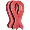 CrafTreat Strisce di Carta per Quilling Rosse, 500 Pezzi da 5 mm x 30 cm, Carta per Hobby Creativi e DIY, per Decorazione di Biglietti, Cornici, Scrapbooking, Album e Confezioni Regalo