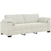 vidaXL Divano 3 posti crema 178 cm velluto divano divano divano 3 posti poltrona club modulare