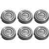 ZATEIRL 6 Testine di Ricambio SH70/71 Aftermarket, Compatibili con Rasoi Elettrici Serie 7000, Testine a Doppia Lama Aggiornate