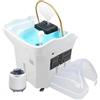 Generic Attrezzatura spa testa giapponese, bacino di lavaggio dei capelli portatile, serbatoio dell'acqua grande 60l, attrezzatura termostatica della stazione termale della testa dell'attrezzatura di
