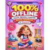Maravilla Junior Books 100% Offline: Giochi, Attività e Lavoretti senza Telefono per Bambine: Un Diario Creativo ricco di idee per sconfiggere la noia (7 - 10 anni)