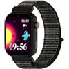DCU TECNOLOGIC - Smartwatch per bambini con Sistema Android - Whatsapp - Posizionamento GPS - Videochiamate - Tasto SOS - Controllo genitori - Colore: Nero