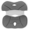 Generic Cuscino Posturale per Supporto Vita, Sedia per Correttore Posturale, Supporto Lombare per Ufficio (GREY)