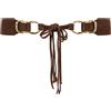 TWINSET Cintura in Pelle Martellata