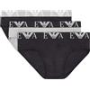 Emporio Armani Underwear - Set 3 slip con logo