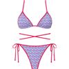 district MARGHERITA MAZZEI Bikini Triangolo Fantasia Monogram MM - Margherita Mazzei