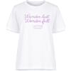 Twinset Actitude T-shirt con Stampa Lettering - Bianco