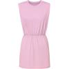Kostumn1 Abito corto smanicato Kostumn1 in jersey di cotone rosa