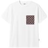 LA Riviera T-shirt in cotone con taschino stampa geometrica - linea Riviera