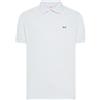 SUN68 Polo con stampa paisley in cotone bianco