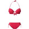 TWINSET Bikini push-up con ricamo origami e strass